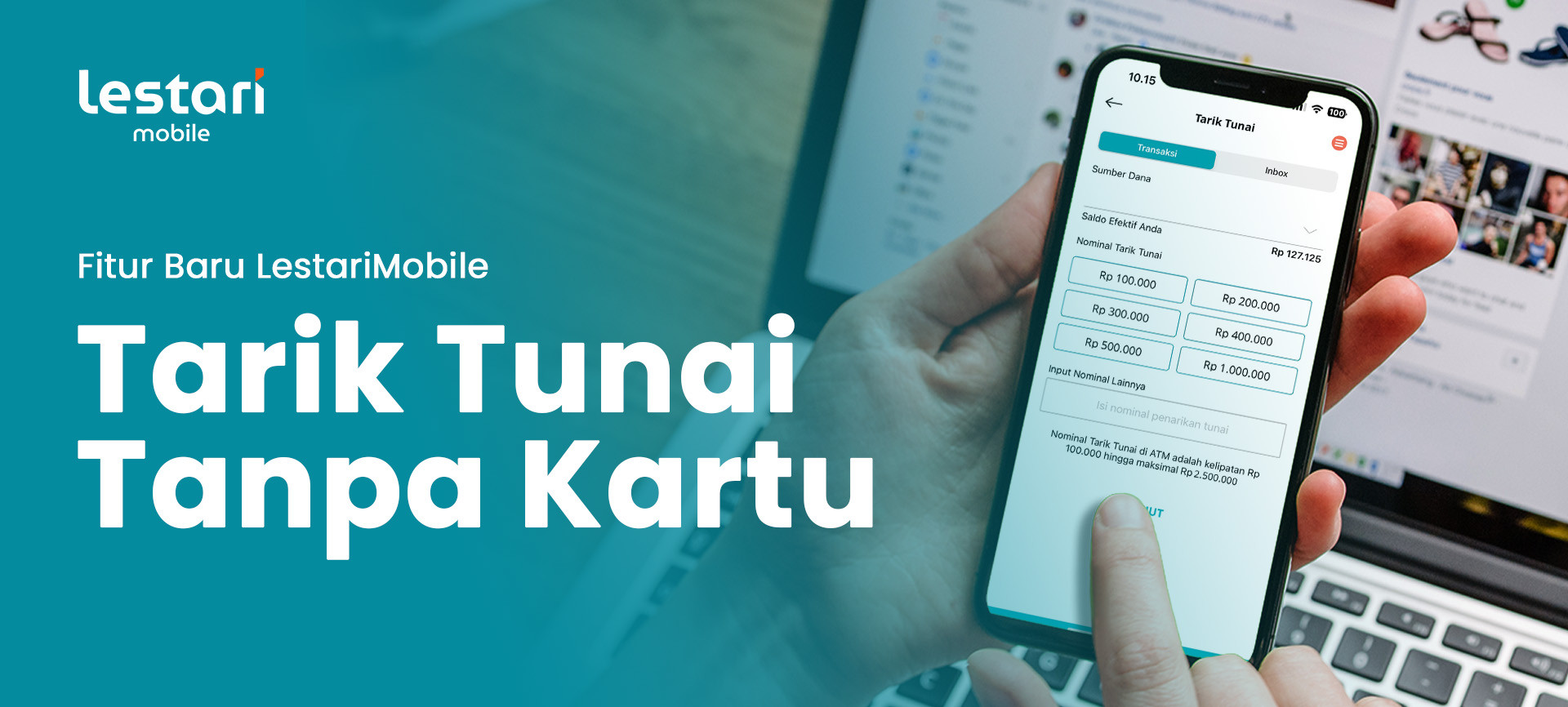 Semakin Digital, Bank Lestari Bali (BPR) Hadirkan Tarik Tunai Tanpa Kartu